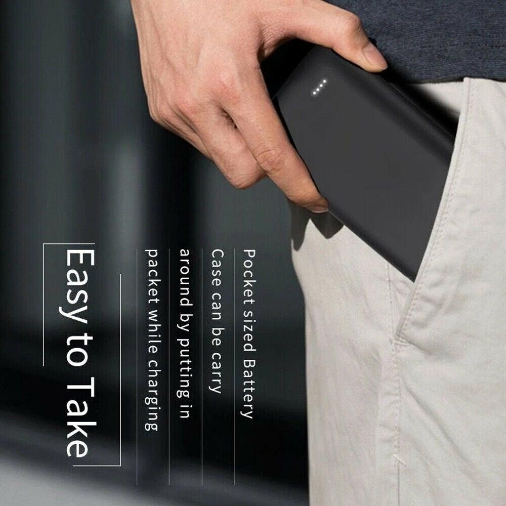 iPhone 12 Pro Max External Battery Case Fast Charger Power Bank Charging Cover - Etyn Online {{ product_tag }}