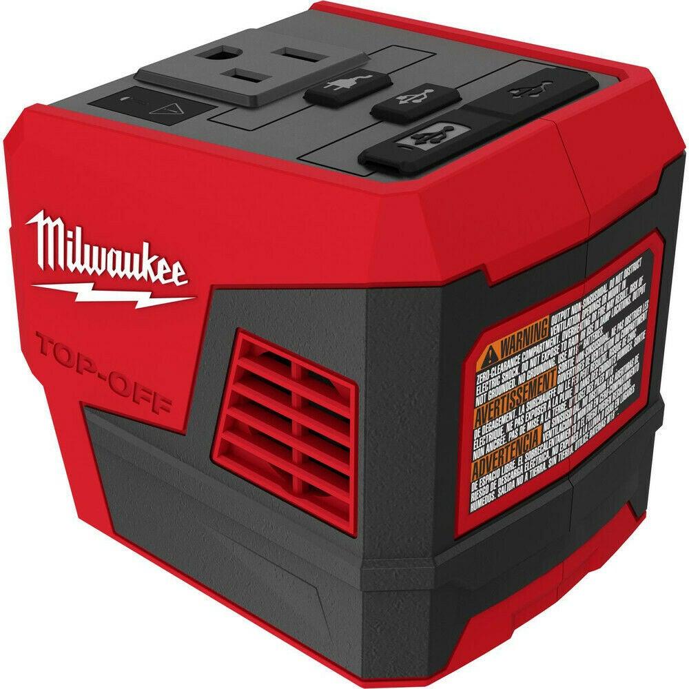 Milwaukee TOP-OFF Li-Ion 175W Power Supply Inverter - Etyn Online {{ product_tag }}