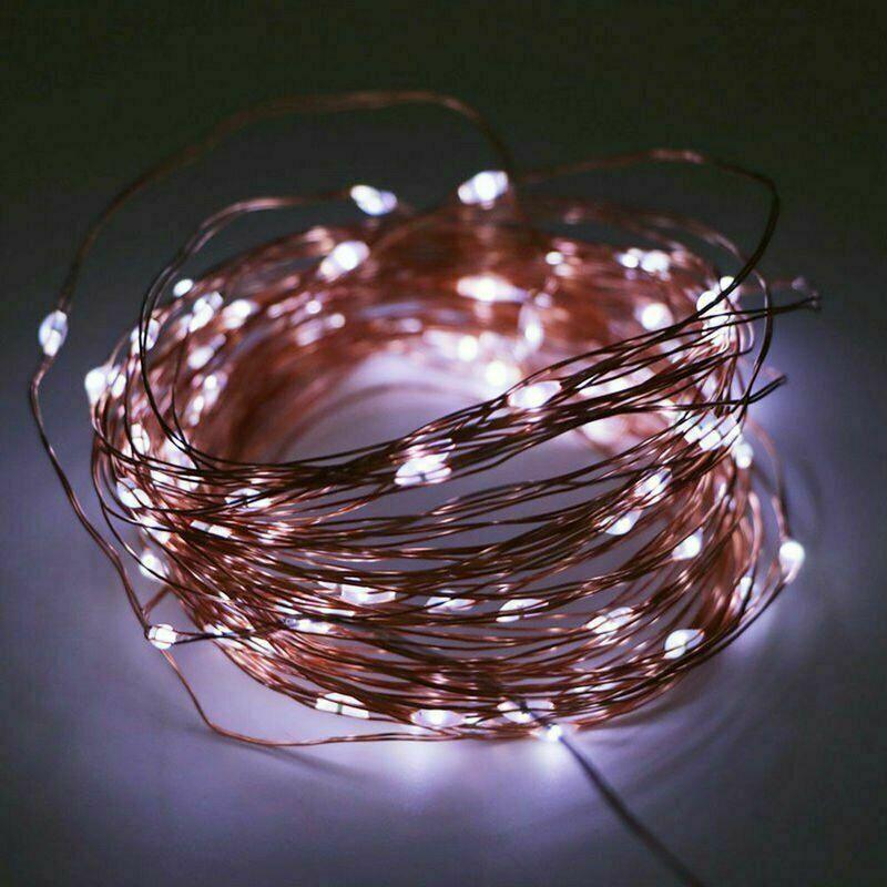 LED Solar String Lights Copper Wire - Etyn Online {{ product_tag }}