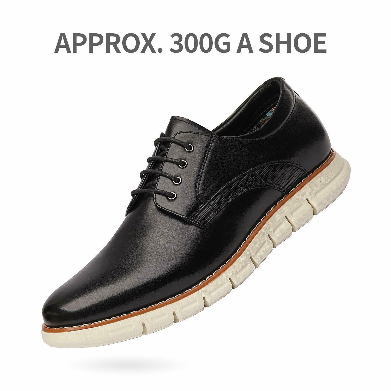 Bruno Marc Mens Casual Shoes Classic Lace up Round Toe Oxford Formal Dress Shoes - Etyn Online {{ product_tag }}