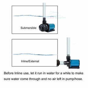 Aquarium 1200-3200GPH Pond Pump Fountain Submersible Inline Hydroponics - Etyn Online {{ product_tag }}