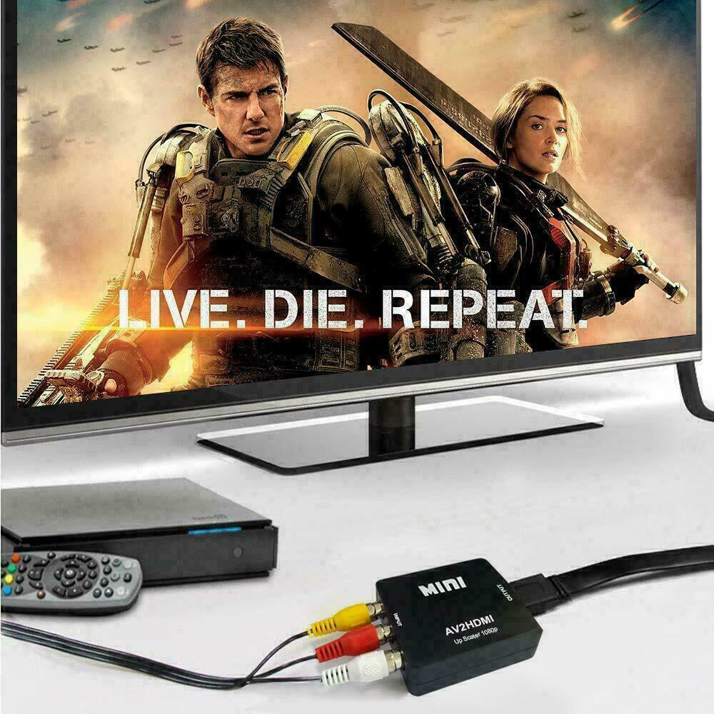RCA AV to HDMI HD Converter Composite CVBS Video Adapter Wii NES SNES - Etyn Online {{ product_tag }}